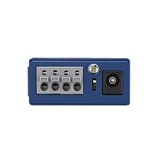 Miniature Media Converter, Wide Temp, 100Base-TX/FX, Single-mode 1550nm, LFPT, 80km, SC type, w/ AC adapter